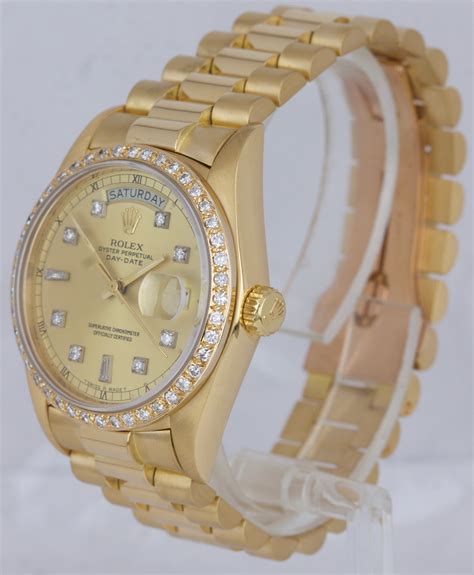 presidential rolex diamonds|rolex presidential day date 36mm.